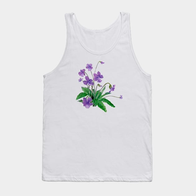 January 8th birthday flower Tank Top by birthflower